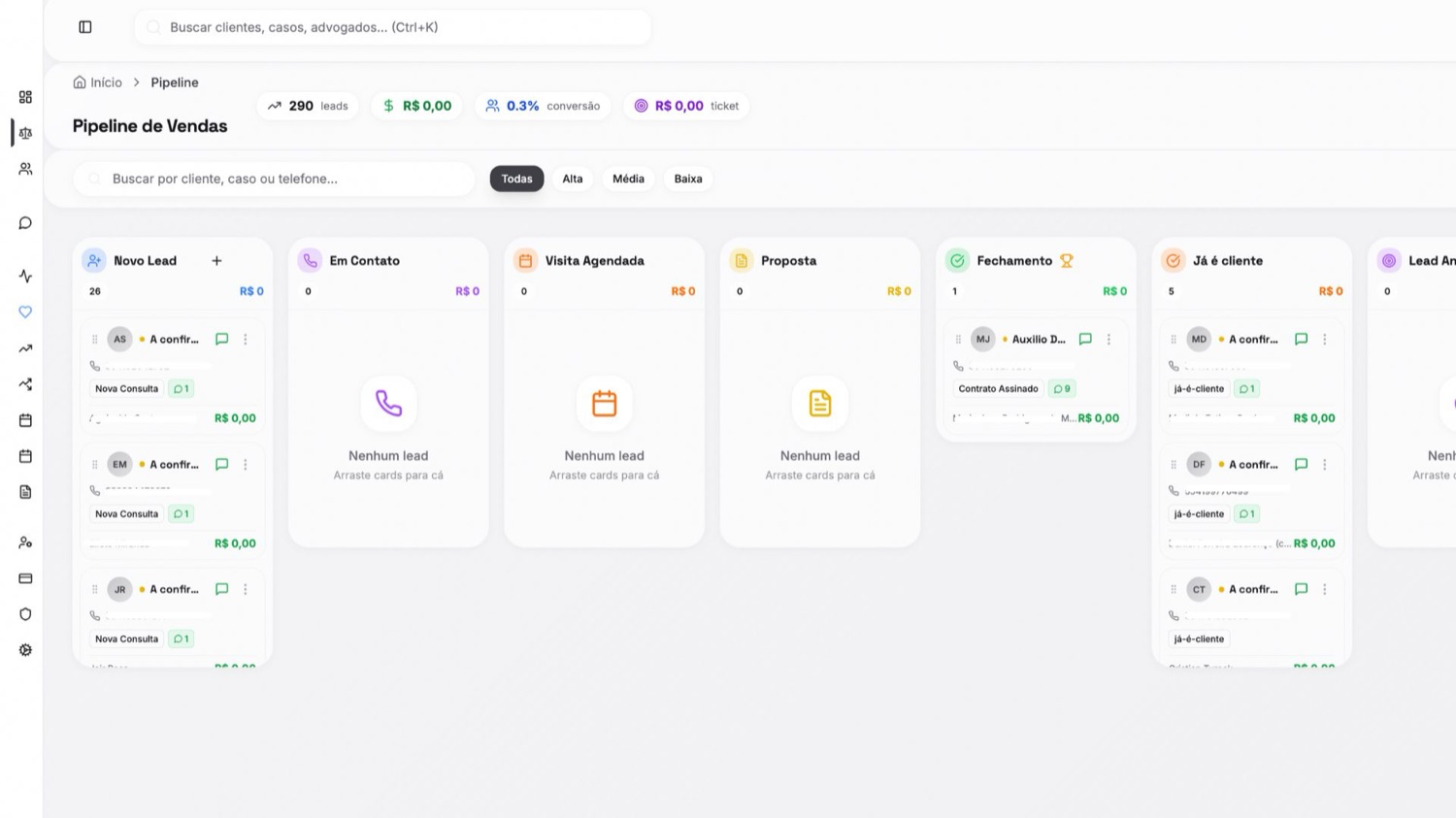 Ampler Legal Ops — recomendação de próximo passo